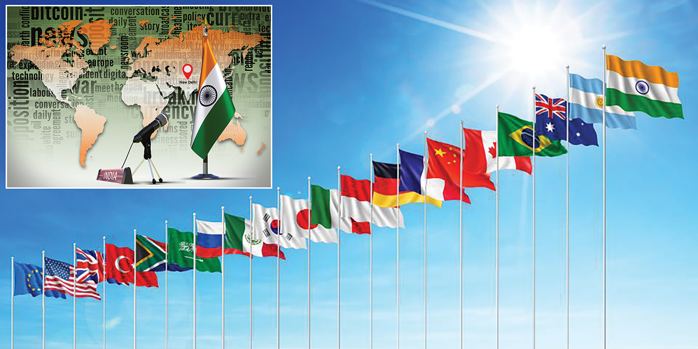 Photo of Flags representing G20 Nations