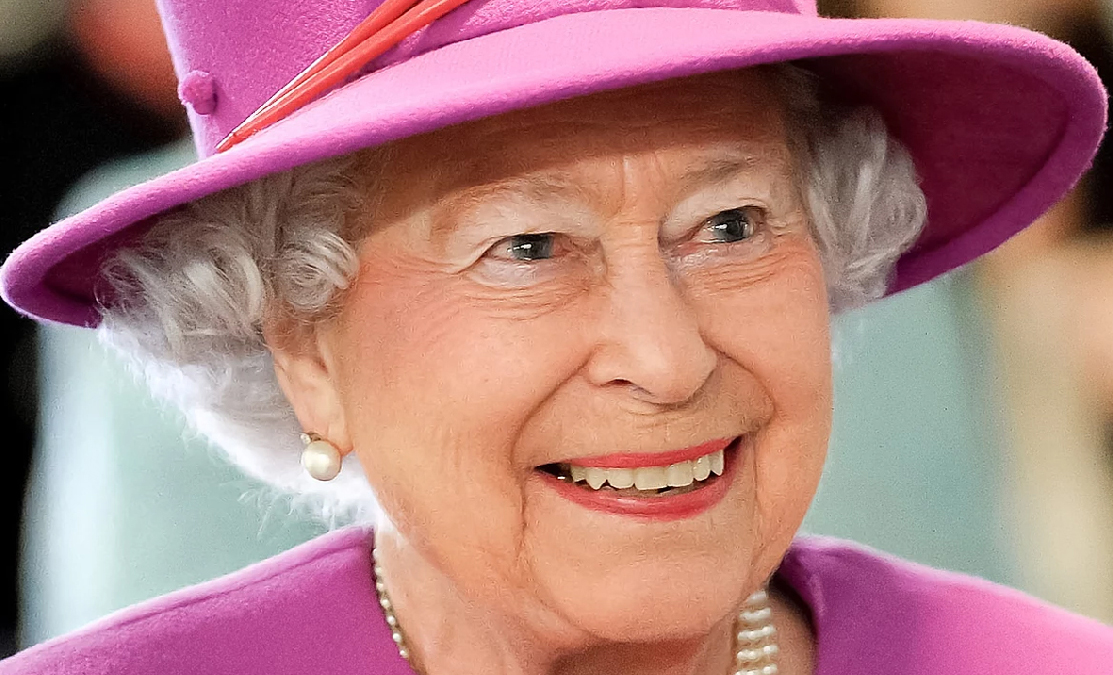 Portrait of Late Queen Elizabeth Two
