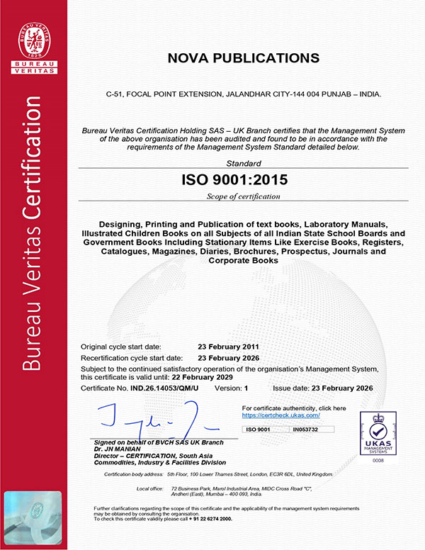 Evergreen Publications organized a BUREAU VERITAS CERTIFICATION